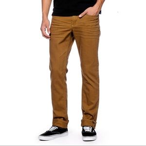 Empyre Skeletor Dark Khaki Skinny Fit Jeans